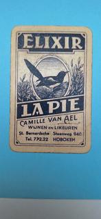 Carte à jouer Borgerhout_Elixir La Pie_C_blauw wit_192, Enlèvement ou Envoi, Utilisé, Carte(s) à jouer