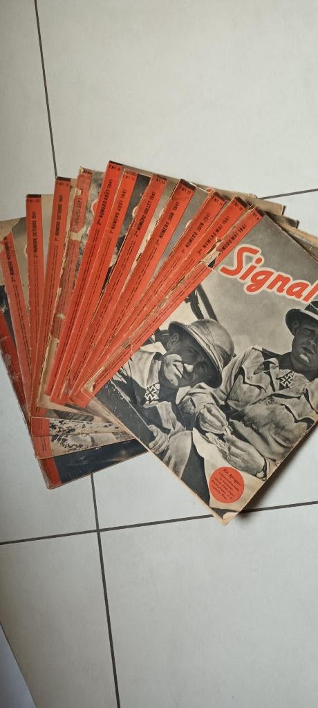 anciens magazines de guerre, Livres, Enlèvement ou Envoi, Deuxième Guerre mondiale, Utilisé, Autres sujets/thèmes