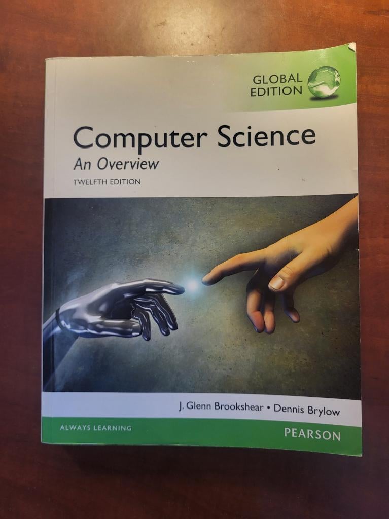 Computer Science: An Overview, Boeken, Verzenden, Zo goed als nieuw, Pearson, Vakgebied of Industrie