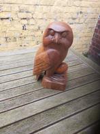 Houten uil, Verzamelen, Beelden en Beeldjes, Ophalen