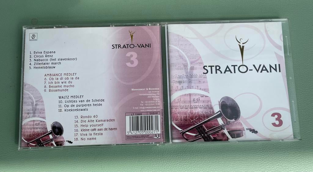 Strato-Vani vol. 3, Cd's en Dvd's, Cd's | Instrumentaal, Ophalen of Verzenden, Gebruikt