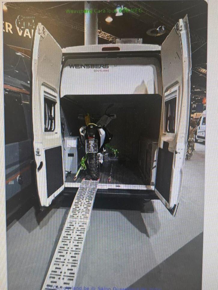 Garage à motos/vélos Fiat Ducato approuvé pour VK, Caravanes & Camping, Camping-cars, Particulier, jusqu'à 4, Modèle Bus ou Fourgon aménagé