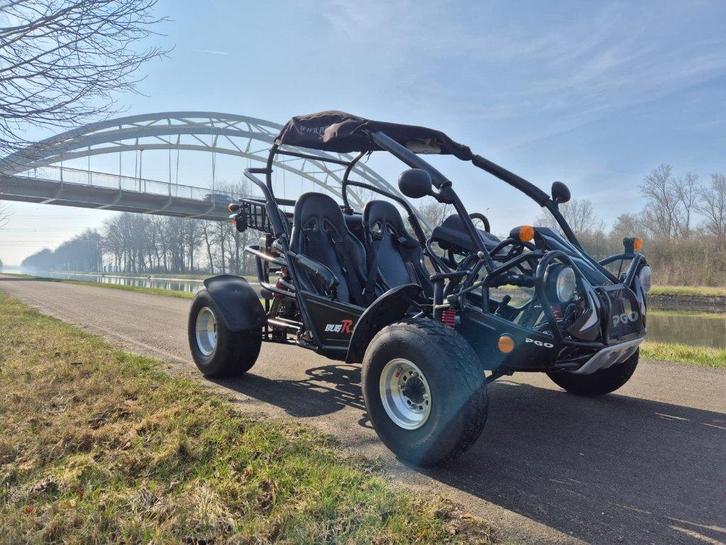 PGO Bugrider 250D Buggy van 2008 - Zeer mooie staat, Motos, Quads & Trikes, 12 à 35 kW, 1 cylindre, Enlèvement ou Envoi