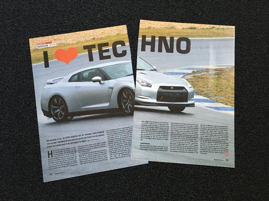 Artikel Nissan GT-R, Boeken, Ophalen of Verzenden, Zo goed als nieuw, Nissan
