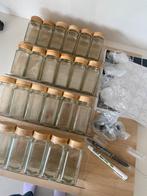 Kruidenpotjes, Huis en Inrichting, Ophalen of Verzenden, Zo goed als nieuw, Glas