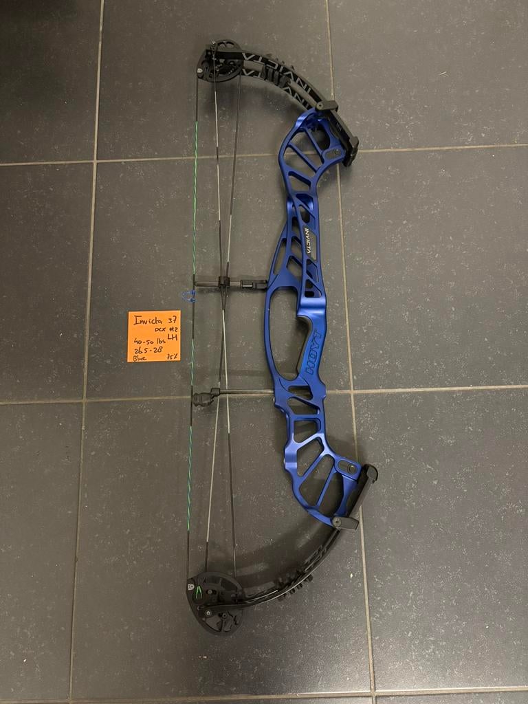 Hoyt Invicta 37 linkshandig 40-50 pond, Sport en Fitness, Ophalen of Verzenden