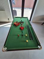 Pooltafel Michandra, Sport en Fitness, Ophalen of Verzenden, Zo goed als nieuw, Snookertafel