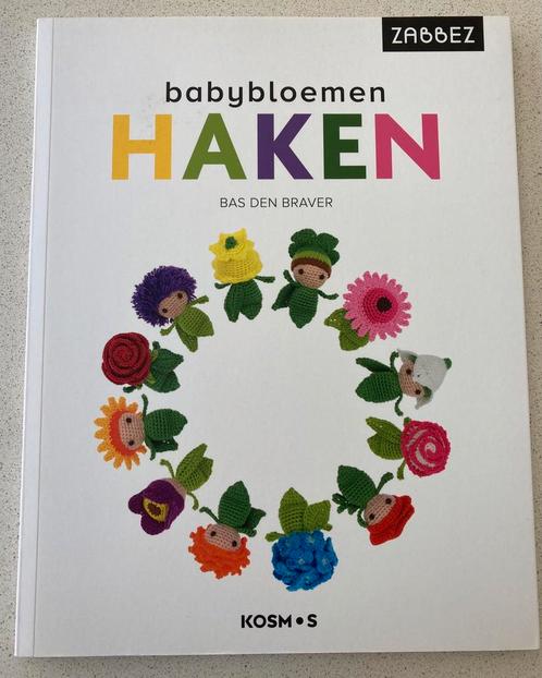 Bas den Braver - Babybloemen haken, Hobby en Vrije tijd, Breien en Haken, Nieuw, Haken, Patroon of Boek, Ophalen of Verzenden