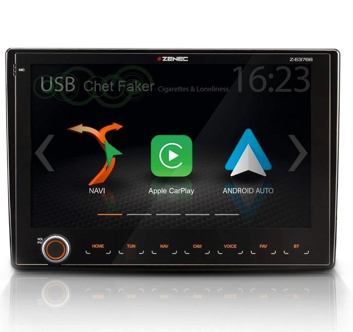 ZENEC Z-E3766  slechts enkele malen gebruikt., Auto diversen, Autonavigatie, Zo goed als nieuw, Ophalen of Verzenden