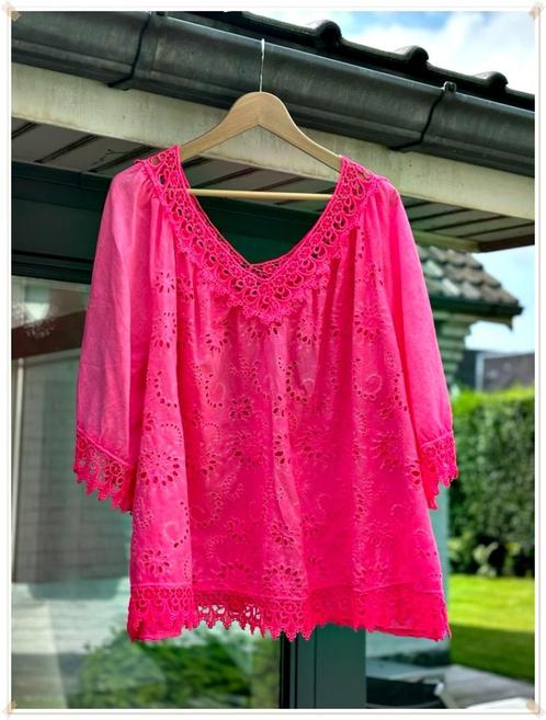 SAISON DU VENT - BLOUSE LAURIE – T. : TU, Kleding | Dames, Blouses en Tunieken, Nieuw, Overige kleuren, Ophalen of Verzenden