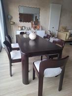 Prachtige vintage Brutalist eettafel 185x90x73, Huis en Inrichting, Ophalen, Zo goed als nieuw