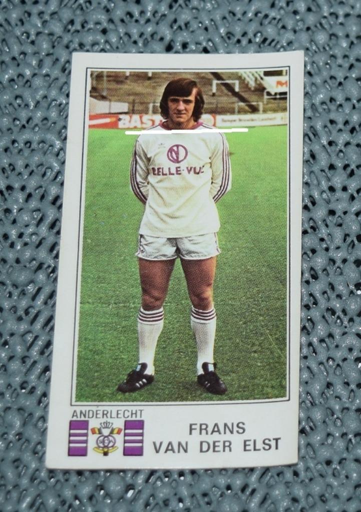 Panini Football 76 RSC Anderlecht Van Der Elst, Verzamelen, Sportartikelen en Voetbal, Zo goed als nieuw, Poster, Plaatje of Sticker