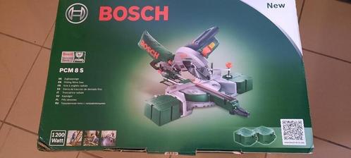 Bosch PCM 8 S afkortzaag, Bricolage & Construction, Outillage | Scies mécaniques, Neuf, Scie à onglet, 1200 watts ou plus, 30 à 70 mm