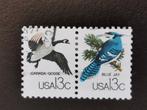 USA 1978 - vogels in grensstreek met Canada, Postzegels en Munten, Postzegels | Amerika, Ophalen of Verzenden, Noord-Amerika, Gestempeld