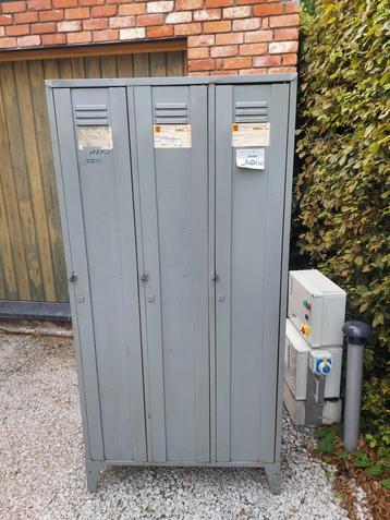 lockerkast, Huis en Inrichting, Kasten | Lockerkasten, Ophalen, Gebruikt, Industrieel