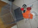 Hamsterkooi + accessoires, Dieren en Toebehoren, Ophalen, Kooi, Gebruikt, 60 tot 90 cm