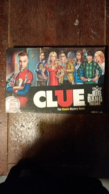 BIG BANG THEORY CLUEDO BORDSPEL 1 KEER MEE GESPEELD  beschikbaar voor biedingen