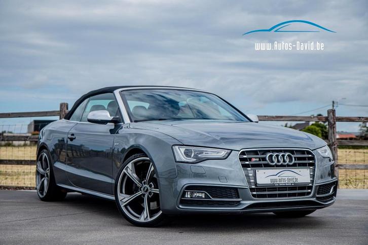 Audi S5 3.0 TFSI V6 Quattro S-Tronic cabriolet, cuir/Camera, Autos, Audi, Entreprise, Achat, S5, 4x4, ABS, Caméra de recul, Airbags