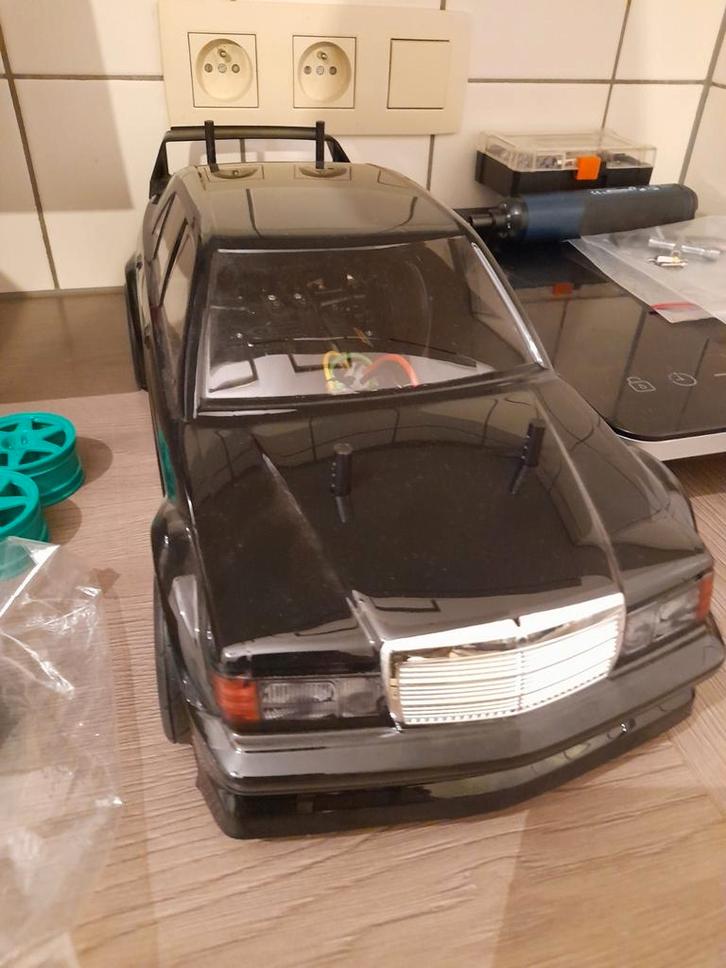 TAMIYA TT1 Mercedes nieuw, Hobby en Vrije tijd, Modelbouw | Radiografisch | Auto's, Nieuw, Ophalen of Verzenden