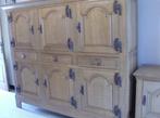 Hoge Kast - massieve eik  + TV kast, Huis en Inrichting, Kasten | Buffetkasten, Ophalen