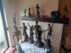 lot van 6 zamac beelden, Antiek en Kunst, Ophalen