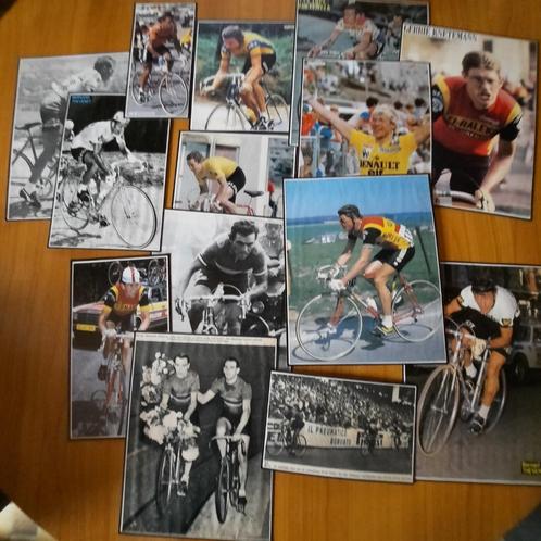 Foto's (knipsels) wielrenners van weleer (bijgev. 4 scans), Verzamelen, Foto's en Prenten, Foto, Ophalen of Verzenden