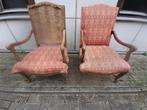 Deux fauteuils à restaurer, Tissus, Utilisé, Enlèvement ou Envoi, 50 à 75 cm