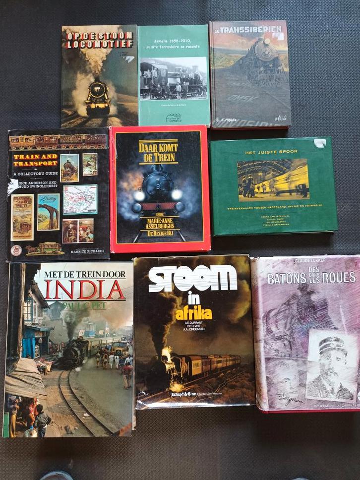 trein boeken, Livres, Transport, Utilisé, Train, Enlèvement ou Envoi