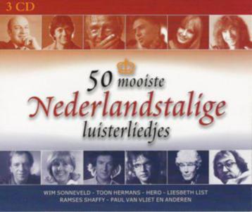 50 Mooiste Nederlandstalige Luisterliedjes ( 3 x CD ) beschikbaar voor biedingen