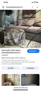 Poef Hoffz, Huis en Inrichting, Ophalen