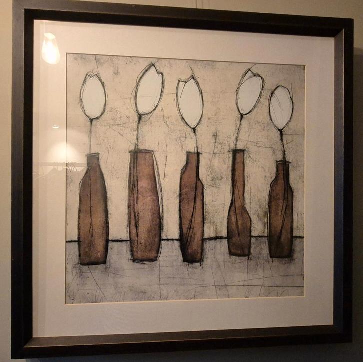 Scott Olson - Tulipa Group II (ophalen in Vilvoorde), Maison & Meubles, Accessoires pour la Maison | Peintures, Dessins & Photos