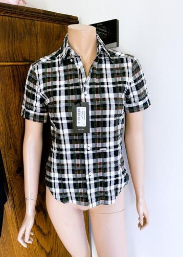  DSQUARED2 Geruite Blouse – Nieuw met Etiket  beschikbaar voor biedingen