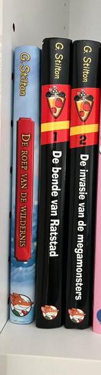 Geronimo Stilton - 3 boeken 9€ / 3€ per boek, Ophalen of Verzenden, London; Stilton