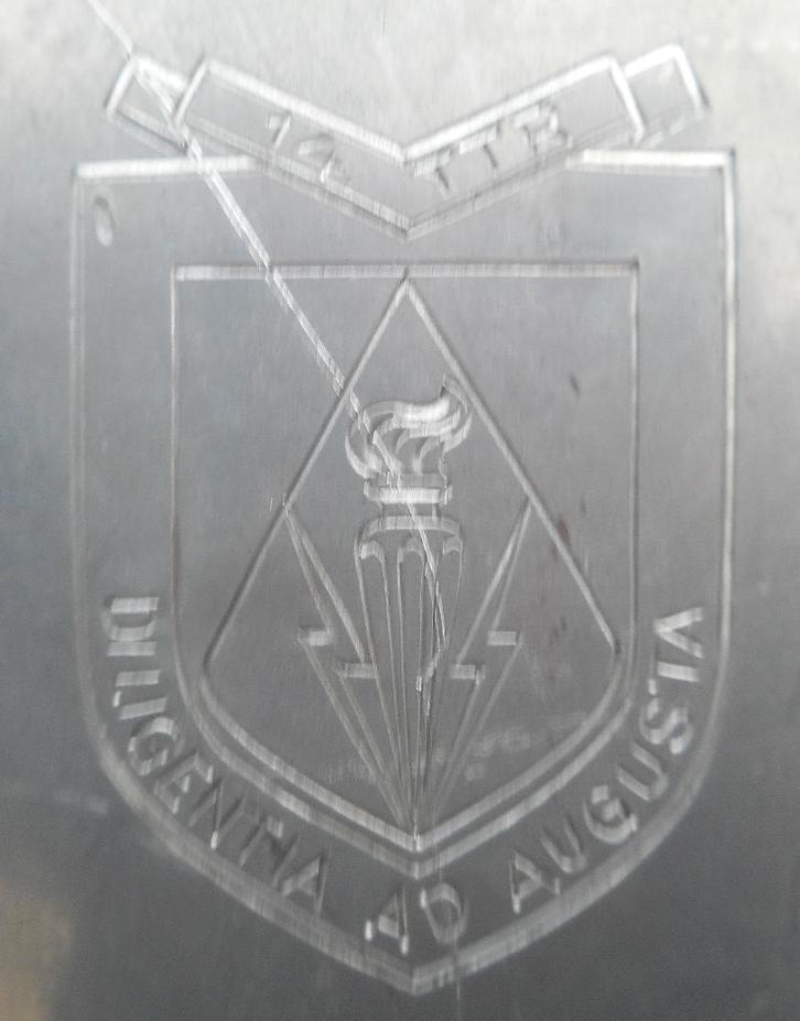 14EME COMPAGNIE DE TRANSMISSIONS - CHOPE COMMEMORATIVE, Verzamelen, Militaria | Algemeen, Landmacht, Kunstobject, Verzenden