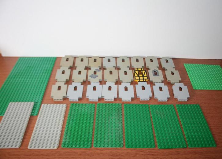 Lot lego castle elementen 6074 7094, Kinderen en Baby's, Speelgoed | Duplo en Lego, Gebruikt, Lego, Losse stenen, Ophalen
