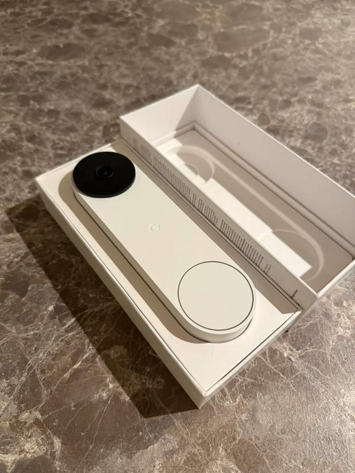 Google Nest Deurbel (Batterij) – Nieuw in de verpakking, Huis en Inrichting, Deurbellen, Nieuw, Draadloos, Ophalen of Verzenden