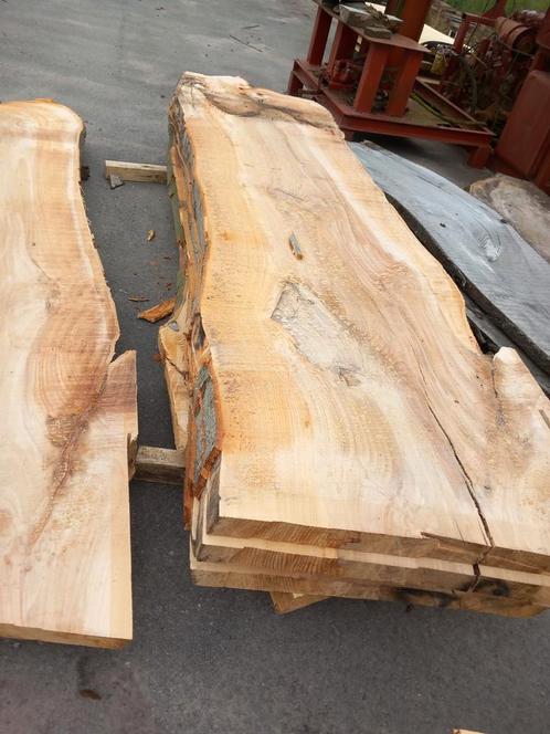Boomstamtafels Boomstamtafelbladen Boomstamtafelplanken, Doe-het-zelf en Bouw, Hout en Planken, Nieuw, Beuken, Ophalen