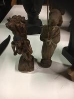 Afrikaanse kunst houtsnijwerk 15 stuks 75€, Antiek en Kunst, Kunst | Beelden en Houtsnijwerken, Ophalen