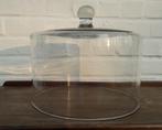 grote glazen kaasstolp diameter 28 cm hoogte 25 cm, Ophalen of Verzenden, Zo goed als nieuw, Glas, Overige typen