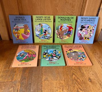 Kinderboekjes Disney Wereldclub Mickey Donald Goofy vintage beschikbaar voor biedingen