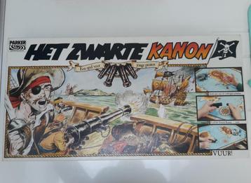 Vintage spel Het Zwarte Kanon, Parker, 2-4 spelers, 5+ beschikbaar voor biedingen