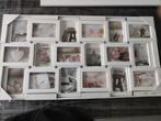 Familie fotolijst wit 18 foto's, Ophalen, Nieuw