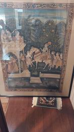 Schilderij op stoffen doek, Ophalen