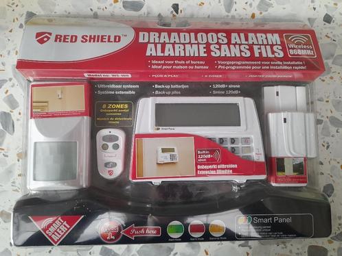 Draadloos alarmsysteem, Doe-het-zelf en Bouw, Alarmsystemen, Nieuw, Compleet systeem, Beweging, Draadloos, Afstandsbediening, Ophalen of Verzenden
