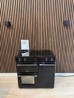 Nieuwstaat BELLING INDUCTIE Fornuis 90 cm (Gratis bezorgen), Four avec gril, Enlèvement ou Envoi, Comme neuf, Air chaud
