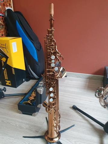 saxophone soprano Forestone SX Cognac Laquer  beschikbaar voor biedingen