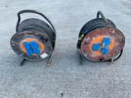 2 Kabelhaspels elektriciteit verlengkabel, Ophalen, Gebruikt