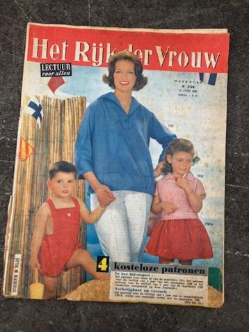 HET RIJK DER VROUW NR 736 12 JUNI 1959 TIJDSCHRIFT beschikbaar voor biedingen