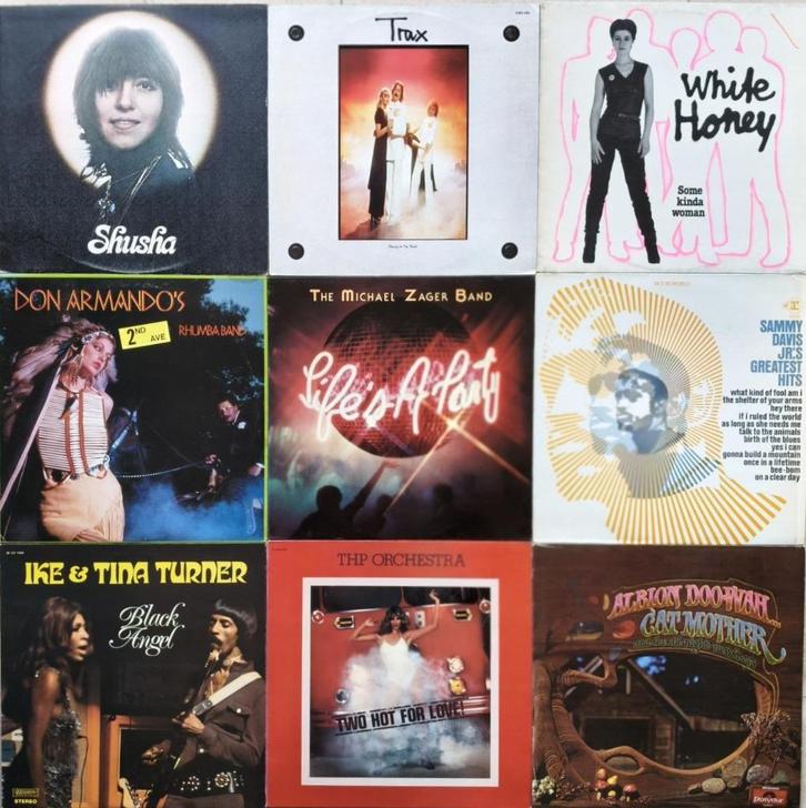Lot van 9  POP/ROCK/SOUL  vinyl lp's uit de 1970s, Cd's en Dvd's, Vinyl | Pop, Gebruikt, 1960 tot 1980, 12 inch, Ophalen of Verzenden