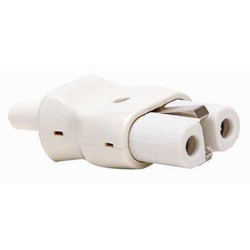 Toestelstopcontact 10A, 2P+A 10A 250V wit/grijs, Doe-het-zelf en Bouw, Overige Doe-Het-Zelf en Bouw, Nieuw, Ophalen